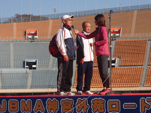 2013JBMA神宮外苑ロードレース表彰式