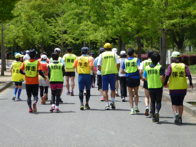 長居公園練習会の写真