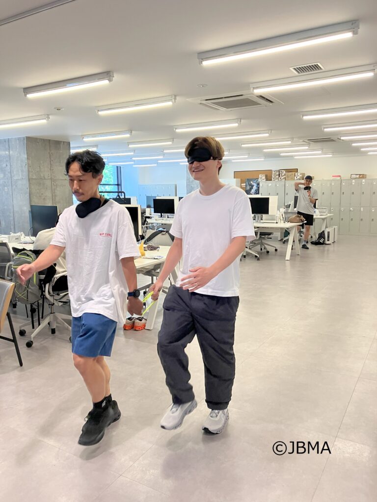 伴歩の練習